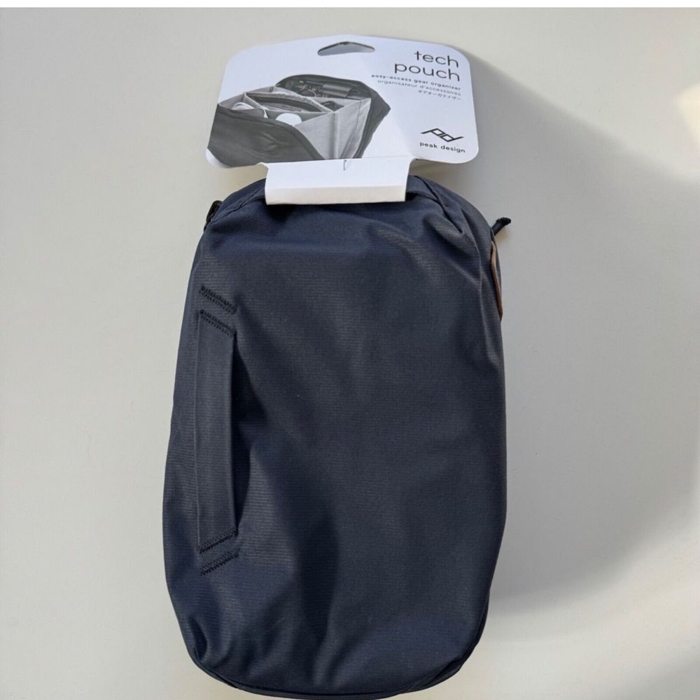 PEAK DESIGN Tech Pouch Compact Case Blue 2L Cables Bag Gear Organization